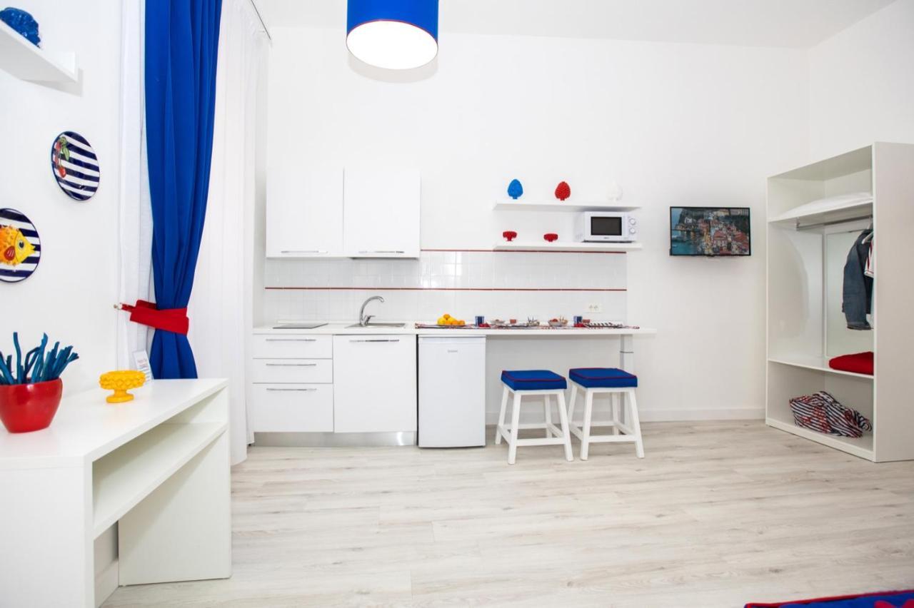 Happy Flat On The Sea Daire Sorrento Dış mekan fotoğraf